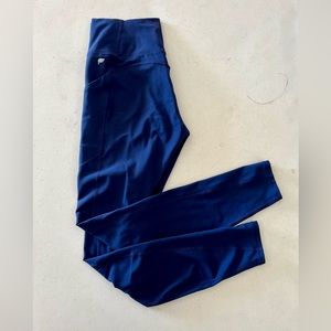 Fabletics PureLuxe Leggings, Royal Blue, Size S